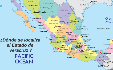 ¿Donde se localiza el Estado de Veracruz ? by Victor Manuel Marin Montiel