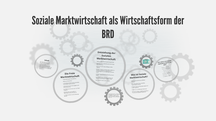 Die Wirtschaftsform In Deutschland Nennt Man