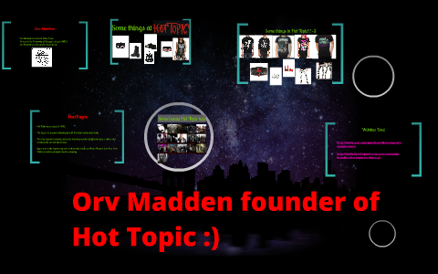 hot topic orv madden