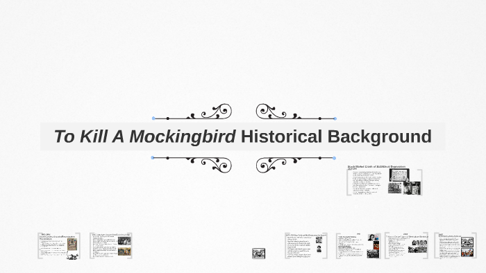 Period 1 To Kill a Mockingbird Timeline by Deborah Lewis on Prezi