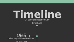Timeline of Special Education Law by Kylie Lang on Prezi Design