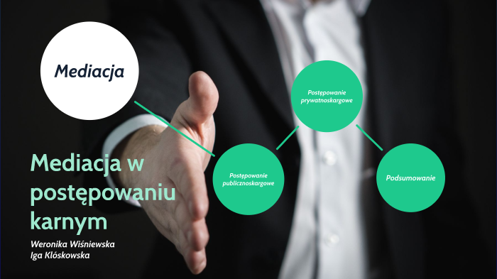 Mediacja W Postępowaniu Karnym By Weronika Wiśniewska On Prezi