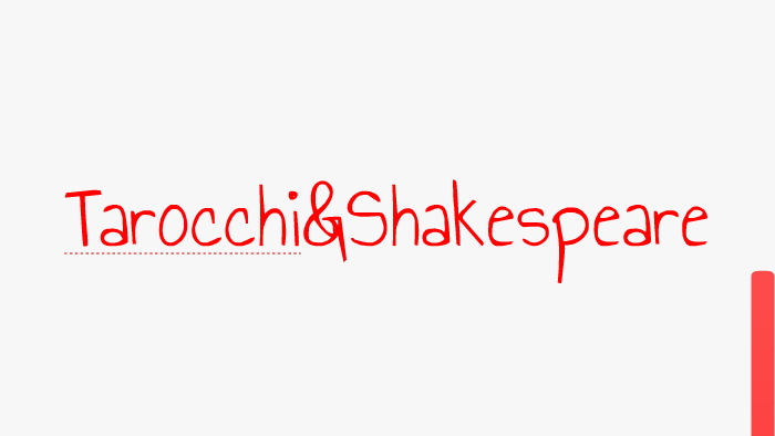 Tarocchi Shakespeare By Ruggero Balduzzi