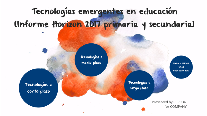 Tecnologías emergentes en educación (Informe Horizon 2017 primaria y ...