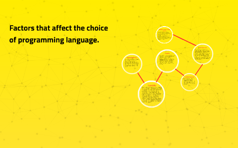 Factors That Affect The Choice Of Programming Language By Hassan Anwar