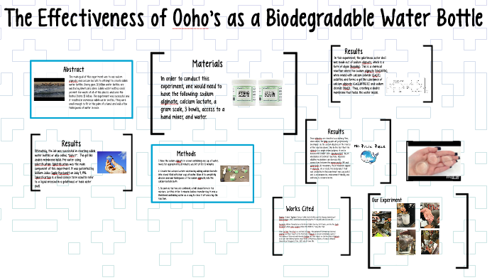 The Effectiveness of Ooho’s as a Biodegradable Water Bottle by Megan ...