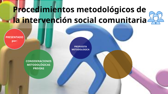 Procedimientos Metodológicos de la intervención social comunitaria by ...