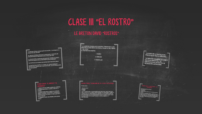 CLASE III “EL ROSTRO” by ANGIE GRAJALES on Prezi