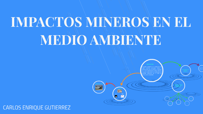 IMPACTOS MINEROS EN EL MEDIO AMBIENTE by Carlos Enrique Gutierrez ...