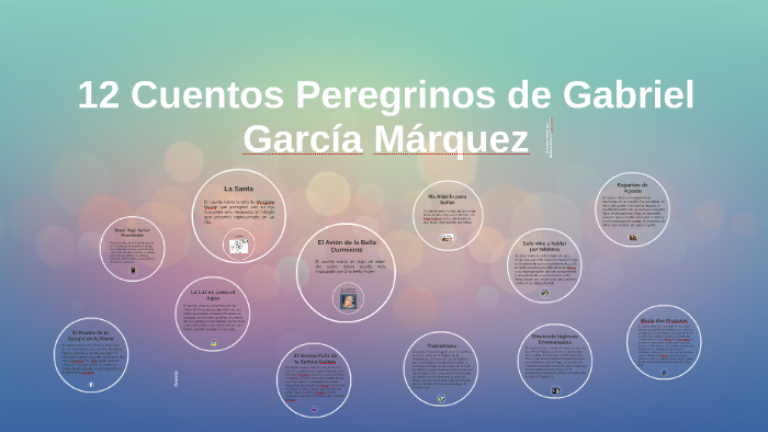 12 Cuentos Peregrinos de Gabriel García Márquez by Raúl De La Vara on Prezi