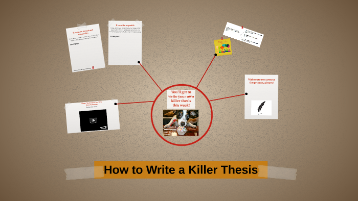 How to write a thesis statement image