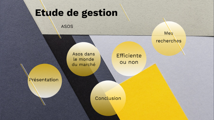 Etude de gestion by Steven Nguyen on Prezi