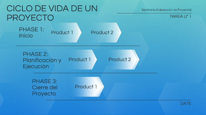Ciclo y fases de un Proyecto by Elaine Santana on Prezi