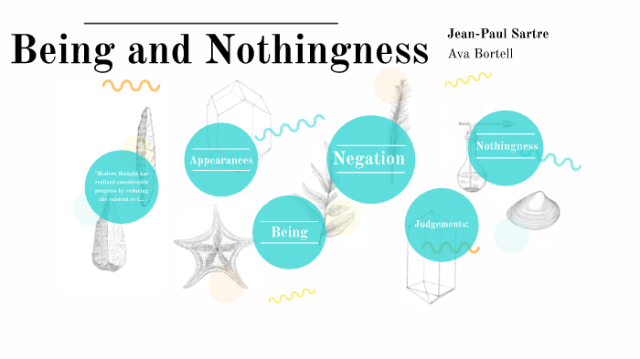 being and nothingness sarah richmond