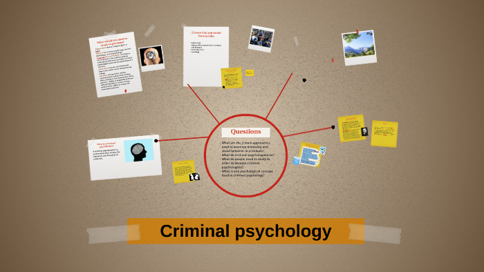 criminal psychology questions