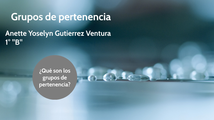 Grupos De Pertenencia By Anette Ventura On Prezi 6083