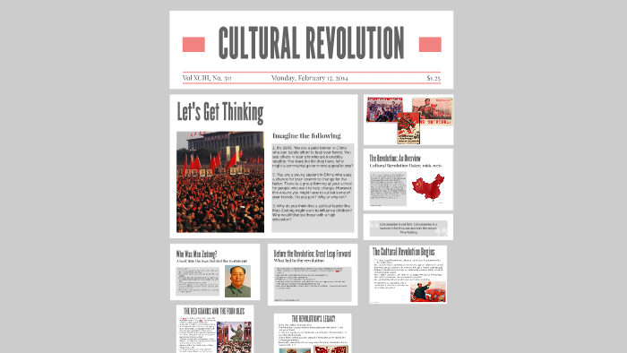 essay of the cultural revolution