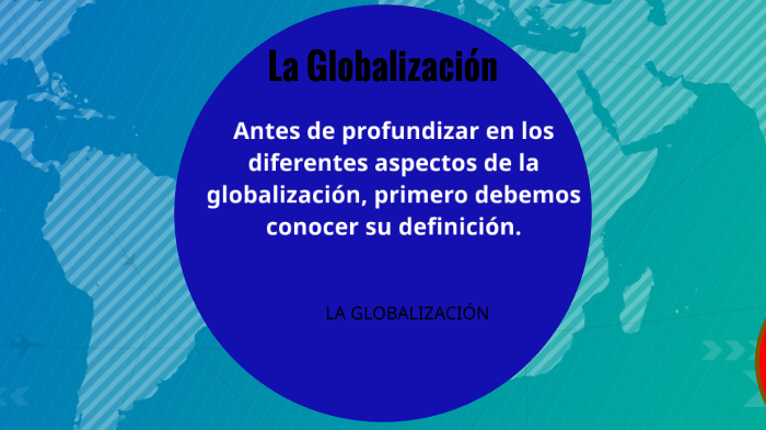 La Globalización en la actualidad by Iván Fernández Zotes on Prezi