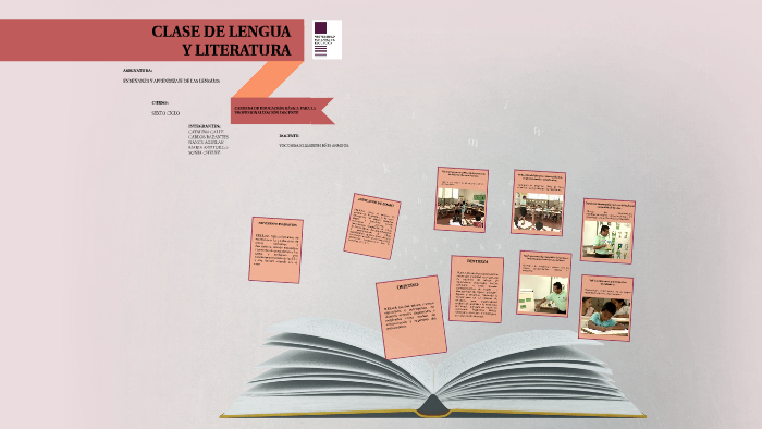 CLASE DE LENGUA Y LITERATURA by Mishelita Pontón on Prezi