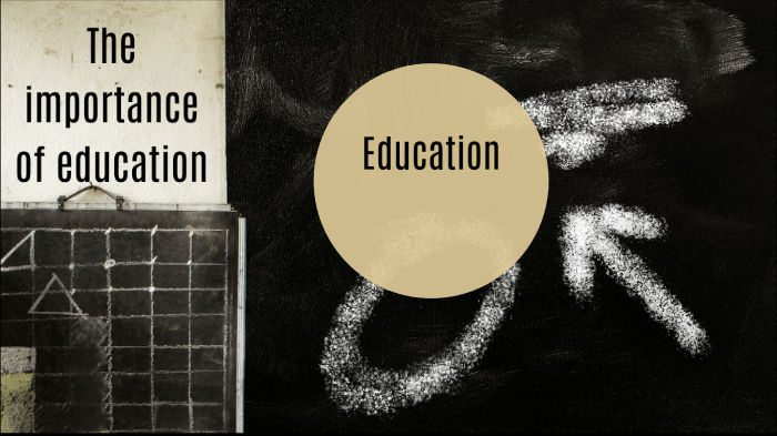The importance of education by Cristina Rmz on Prezi