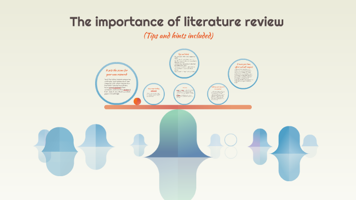 4 importance of literature review