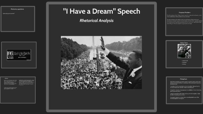 i have a dream speech rhetorical analysis prezi