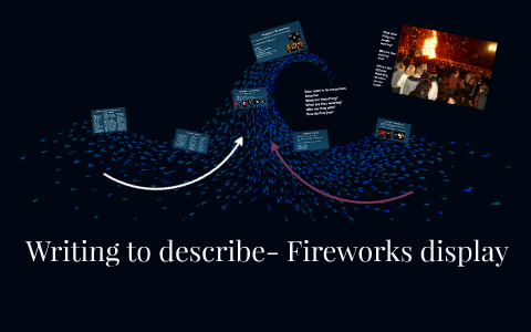 how to describe fireworks in creative writing