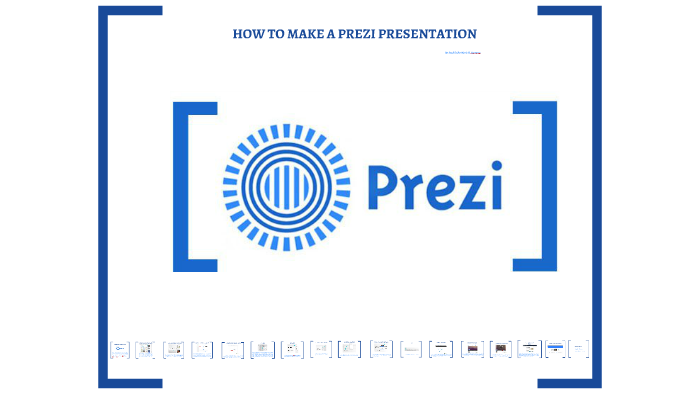 how to make a copy of a prezi presentation