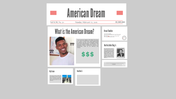 American Dream by Luke Smith on Prezi