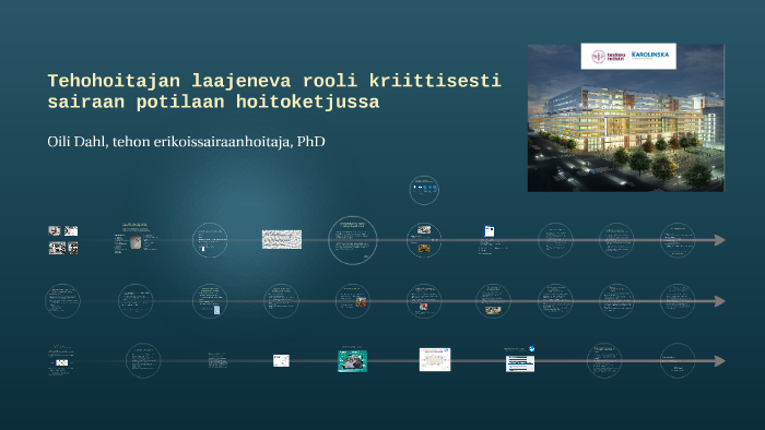 Tehohoitajan Laajeneva Rooli Kriittisesti Sairaan Potilaan H By Oili ...