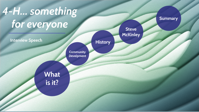 Interview Speech by Elizabeth Lewis on Prezi
