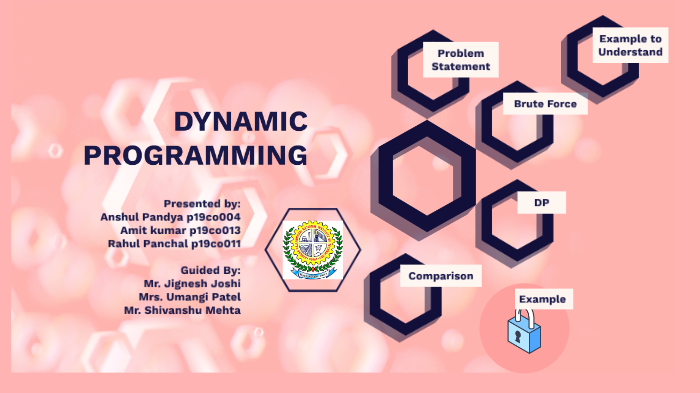 DYNAMIC PROGRAMMING by Anshul Pandya on Prezi