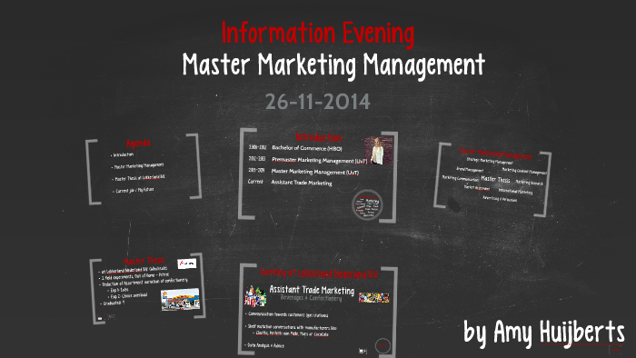 Master Marketing Management UvT by Amy Huijberts on Prezi