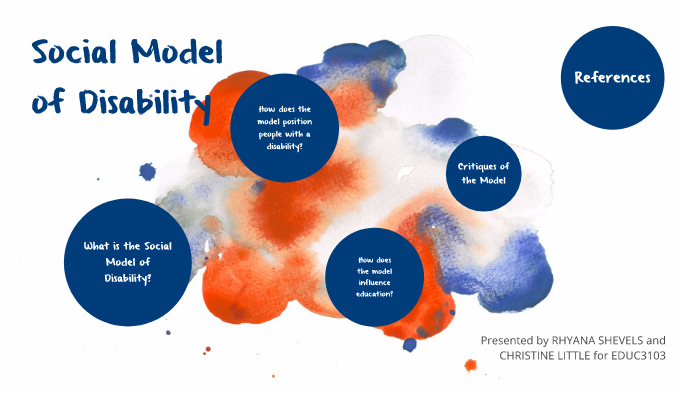 The Social Model Of Disability By Rhyana Shevels