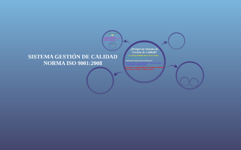 SISTEMA GESTION DE CALIDAD by paola diaz castillo on Prezi