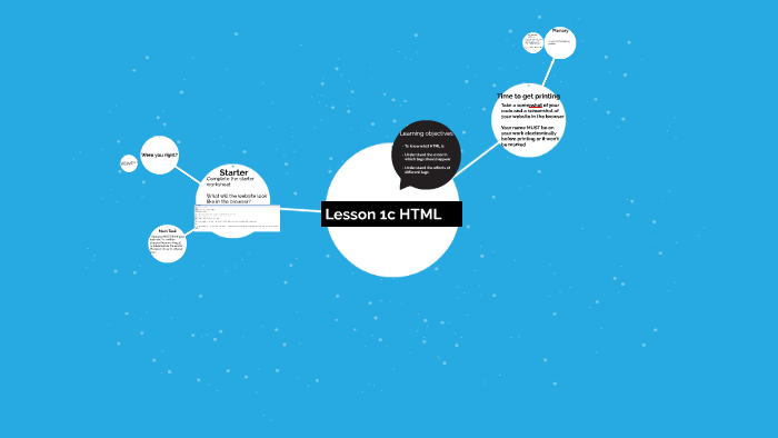 Lesson 1c HTML by on Prezi
