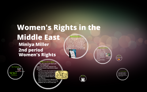 Women's Rights in the Middle East by Miniya Miller on Prezi