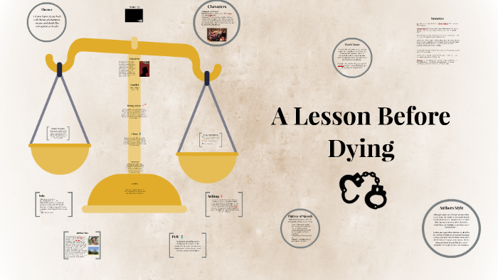 Chapter 3 A Lesson Before Dying A Lesson Before Dying by Taylor Akers