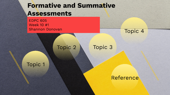 Formative and Summative Assessments by shannon donovan on Prezi