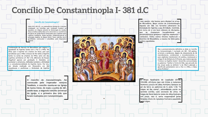 Concílio de Constantinopla I by vagner koskóski