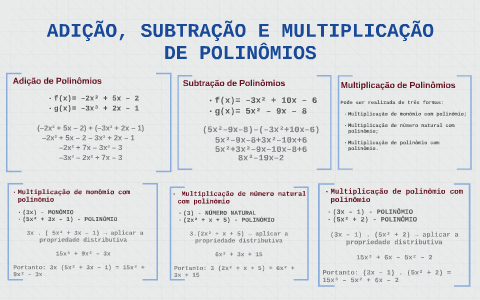 Adição de polinômios: como fazer, exemplos - Brasil Escola