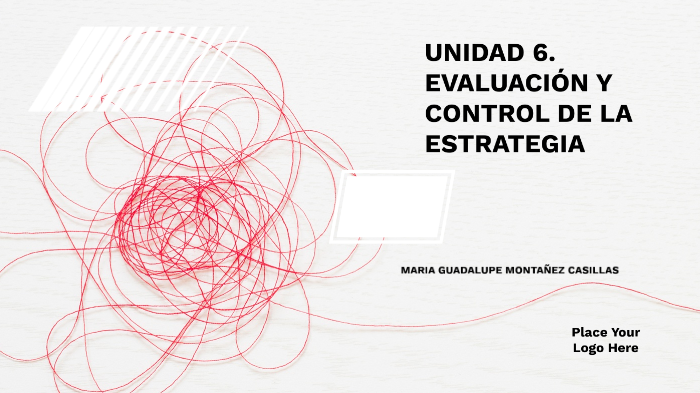 UNIDAD 6. EVALUACIÓN Y CONTROL DE LA ESTRATEGIA by Guadalupe Montañez ...