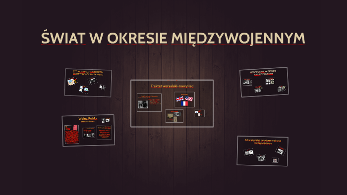 ŚWIAT W OKRESIE MIĘDZYWOJENNYM by Julia Pokojska on Prezi
