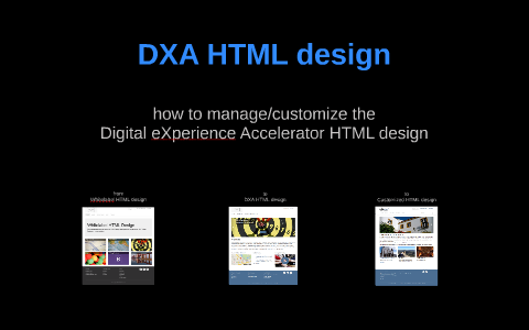 DXA HTML design by Bart Koopman on Prezi