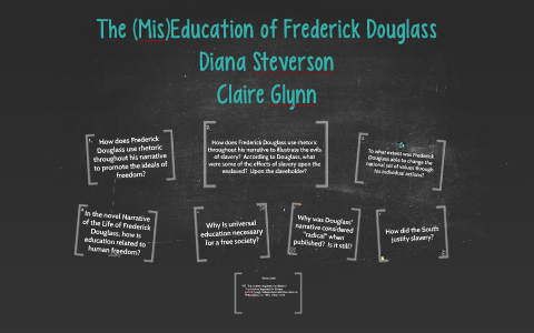 How Does Frederick Douglass Use Rhetoric Throughout His Narr By Diana Steverson