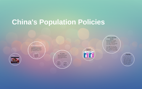 China's Population Policies by Ella Coulter Young on Prezi
