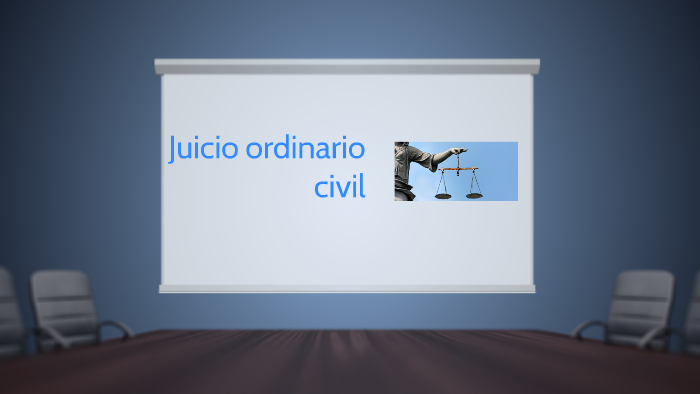 Juicio Ordinario Civil By