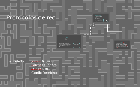 Protocolos de red by 'Jeison Sälgädö on Prezi