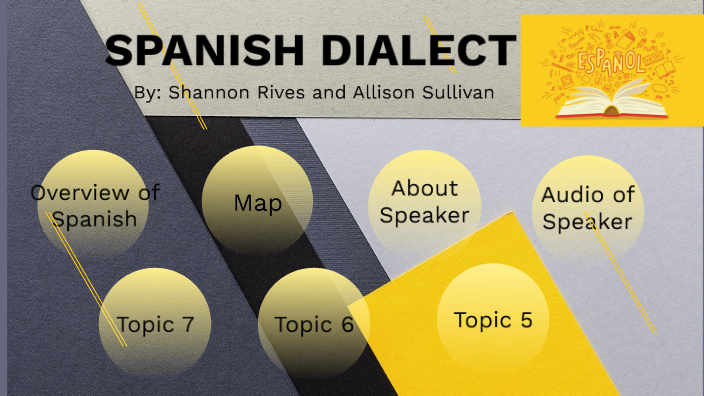 Spanish Dialect by Allison Sullivan