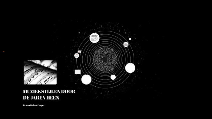 MUZIEKSTIJLEN DOOR DE JAREN HEEN by Casper M on Prezi